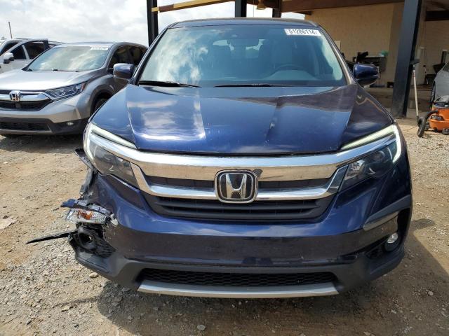 5FNYF6H58KB050573 - 2019 HONDA PILOT EXL BLUE photo 5