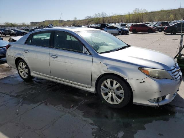 4T1BK3DB3CU446278 - 2012 TOYOTA AVALON BASE SILVER photo 4