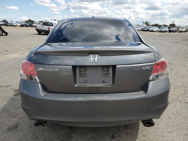 1HGCP36819A013548 - 2009 HONDA ACCORD EXL GRAY photo 6