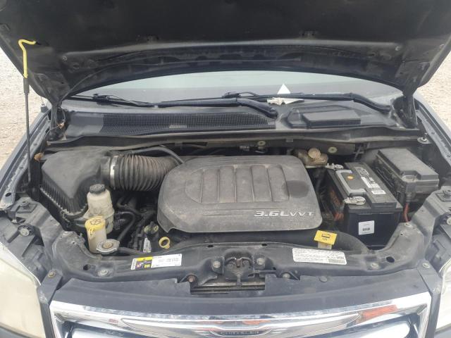 2C4RC1CG1DR768014 - 2013 CHRYSLER TOWN & COU TOURING L BLUE photo 12