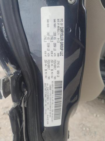 2C4RC1CG1DR768014 - 2013 CHRYSLER TOWN & COU TOURING L BLUE photo 13