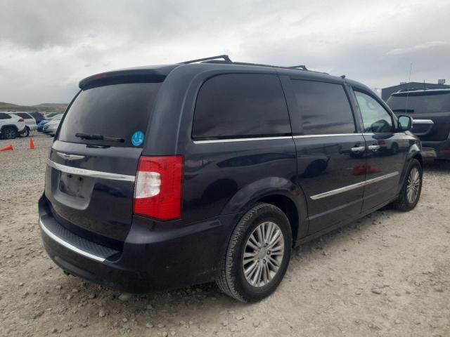 2C4RC1CG1DR768014 - 2013 CHRYSLER TOWN & COU TOURING L BLUE photo 3