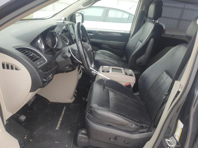 2C4RC1CG1DR768014 - 2013 CHRYSLER TOWN & COU TOURING L BLUE photo 7