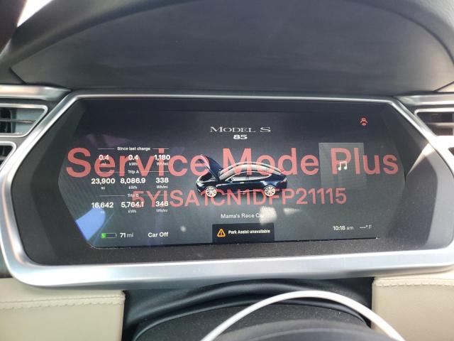 5YJSA1CN1DFP21115 - 2013 TESLA MODEL S 黑色 照片 9