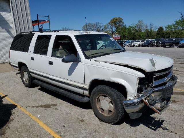 1GNFK16R7XJ459974 - 1999 CHEVROLET SUBURBAN K1500 WHITE photo 4