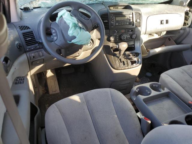 KNDMB233786231631 - 2008 KIA SEDONA EX BLUE photo 8