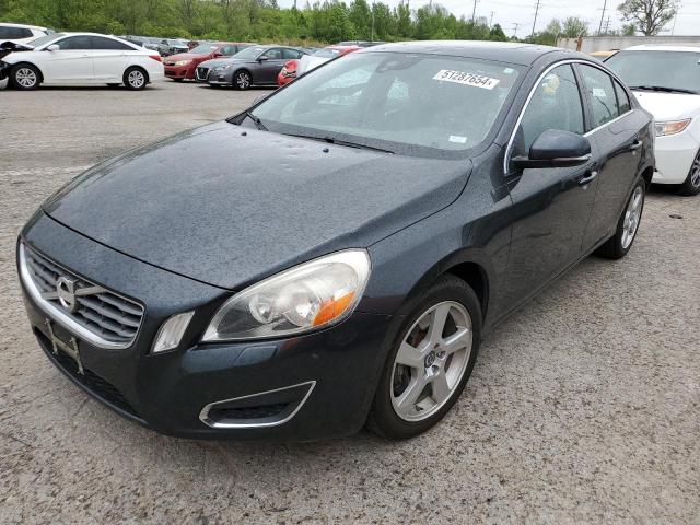 YV1612FH0D2176731 - 2013 VOLVO S60 T5 GRAY photo 1