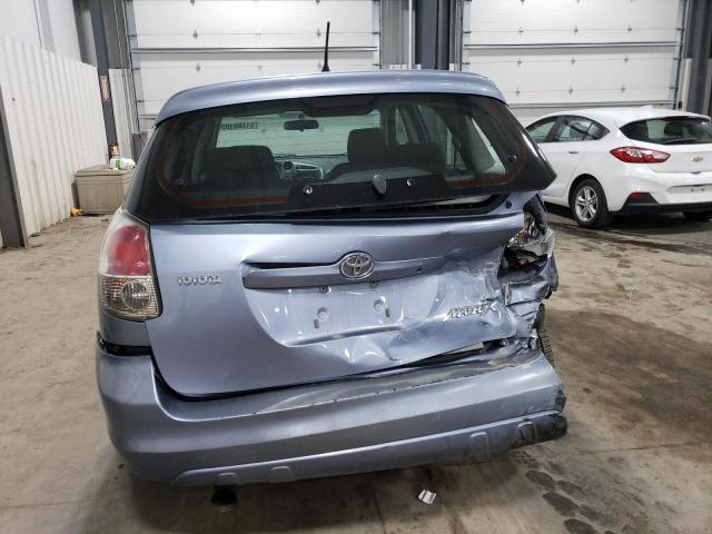 2T1KR32E67C678728 - 2007 TOYOTA COROLLA MA XR BLUE photo 6