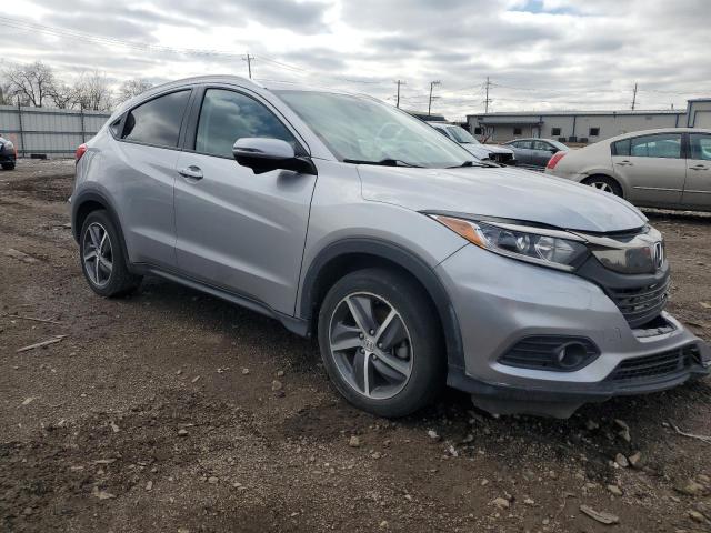 3CZRU6H55MM744494 - 2021 HONDA HR-V EX 银色 照片 4