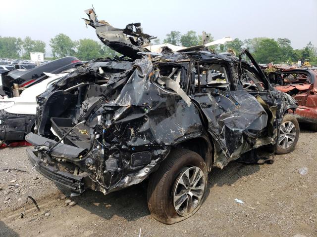 5TDGZRBH3MS554566 - 2021 TOYOTA HIGHLANDER XLE 黑色 照片 3