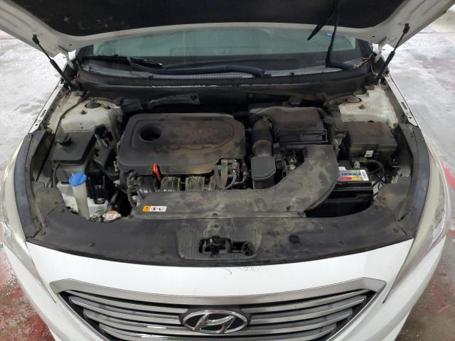 5NPE24AF2HH454999 - 2017 HYUNDAI SONATA SE WHITE photo 11