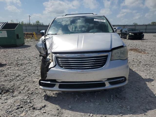 2C4RC1CGXCR208457 - 2012 CHRYSLER TOWN & COU TOURING L SILVER photo 5