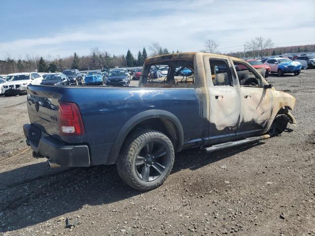 1C6RR7GT4MS582112 - 2021 RAM 1500 CLASS SLT ლურჯი ფოტო 3