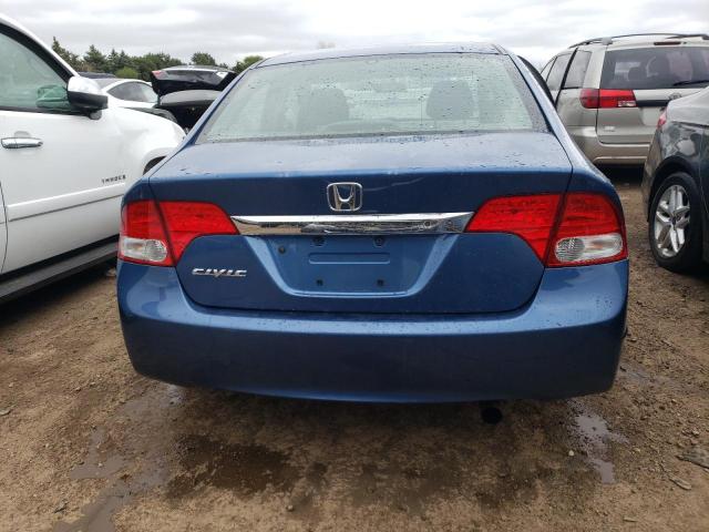 19XFA1F50AE011718 - 2010 HONDA CIVIC LX BLUE photo 6