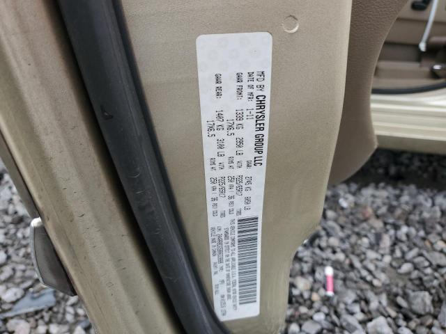 2A4RR8DG5BR633888 - 2011 CHRYSLER TOWN & COU TOURING L GOLD photo 13