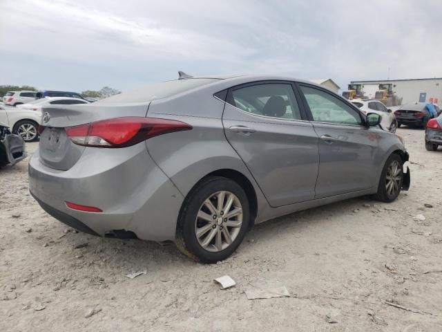 KMHDH4AEXFU225583 - 2015 HYUNDAI ELANTRA SE GRAY photo 3