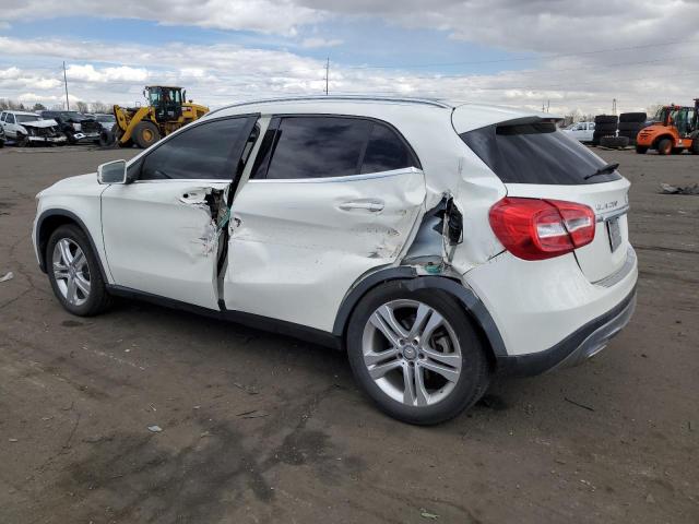 WDCTG4GB8GJ207550 - 2016 MERCEDES-BENZ GLA 250 4MATIC WHITE photo 2