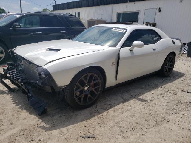 2C3CDZFJ0GH162419 - 2016 DODGE CHALLENGER R/T SCAT PACK WHITE photo 1