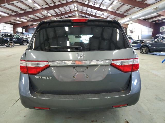 5FNRL5H61CB044812 - 2012 HONDA ODYSSEY EXL GRAY photo 6