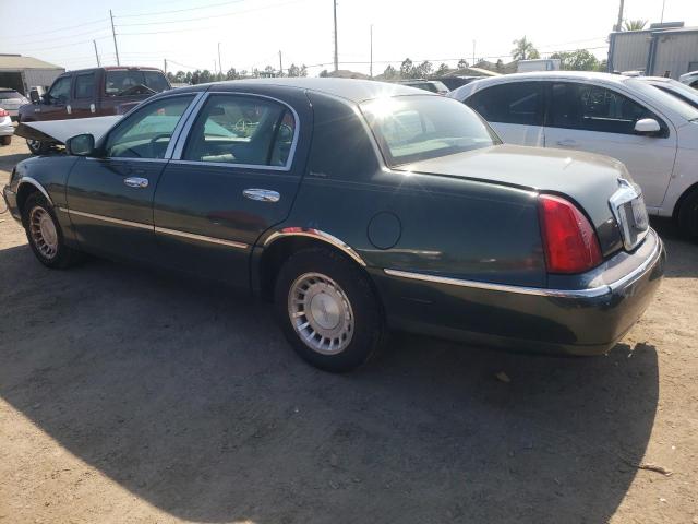 1LNHM81W0YY938873 - 2000 LINCOLN TOWN CAR EXECUTIVE GREEN photo 2