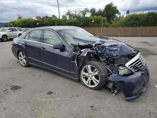 WDDHF5KB0CA639500 - 2012 MERCEDES-BENZ E 350 BLUE photo 4