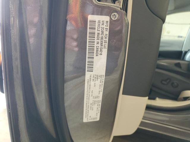 2C4RC1BGXNR134218 - 2022 CHRYSLER PACIFICA TOURING L Boz foto 13