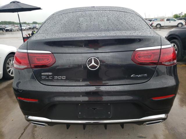 WDC0J8EB0LF675400 - 2020 MERCEDES-BENZ GLC COUPE 300 4MATIC BLACK photo 6