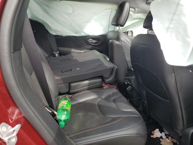 1C4PJMBX6MD177874 - 2021 JEEP CHEROKEE TRAILHAWK მუქწითელი ფოტო 11