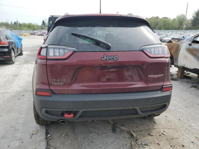 1C4PJMBX6MD177874 - 2021 JEEP CHEROKEE TRAILHAWK მუქწითელი ფოტო 6