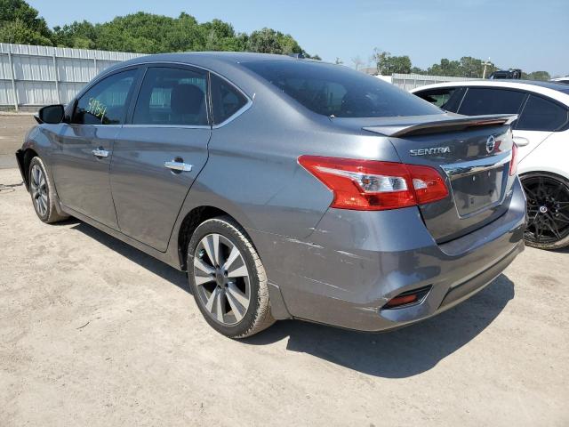 3N1AB7AP6KY279050 - 2019 NISSAN SENTRA S GRAY photo 2