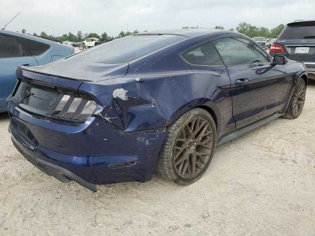 1FA6P8TH8J5172051 - 2018 FORD MUSTANG BLUE photo 3