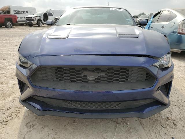 1FA6P8TH8J5172051 - 2018 FORD MUSTANG BLUE photo 5