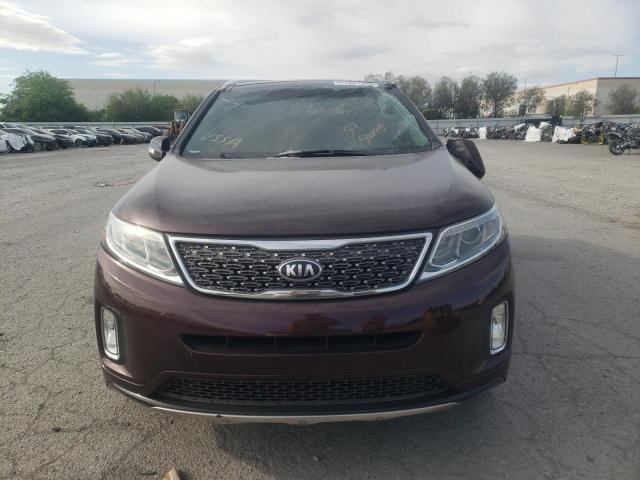 5XYKW4A72FG561023 - 2015 KIA SORENTO SX BURGUNDY photo 5