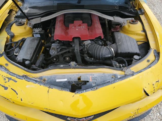 2G1FZ1EPXD9801678 - 2013 CHEVROLET CAMARO ZL1 ყვითელი ფოტო 11