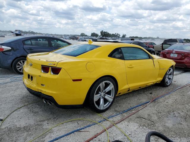 2G1FZ1EPXD9801678 - 2013 CHEVROLET CAMARO ZL1 ყვითელი ფოტო 3