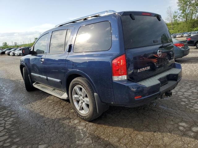 5N1BA0NF5AN612276 - 2010 NISSAN ARMADA PLATINUM BLUE photo 2