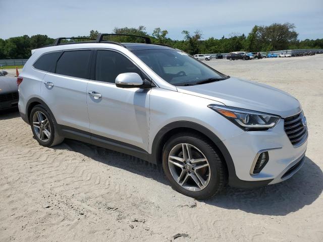 KM8SR4HF2HU208380 - 2017 HYUNDAI SANTA FE SE ULTIMATE SILVER photo 4