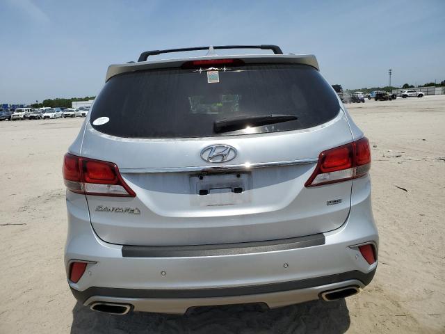 KM8SR4HF2HU208380 - 2017 HYUNDAI SANTA FE SE ULTIMATE SILVER photo 6