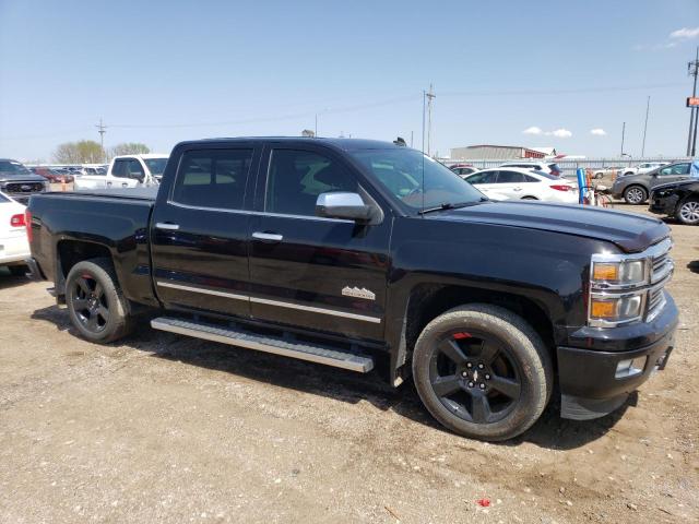 3GCUKTEC7EG566529 - 2014 CHEVROLET SILVERADO K1500 HIGH COUNTRY BLACK photo 4