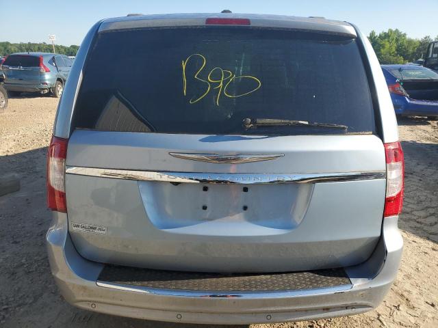 2C4RC1CGXDR802466 - 2013 CHRYSLER TOWN & COU TOURING L BLUE photo 6