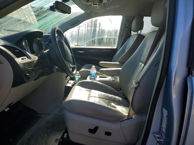 2C4RC1CGXDR802466 - 2013 CHRYSLER TOWN & COU TOURING L BLUE photo 7