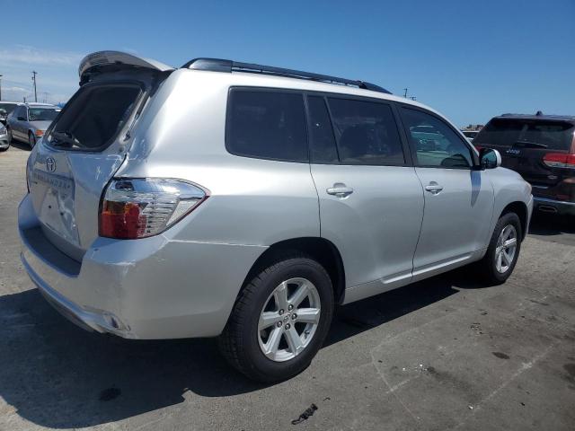 5TDKK3EH3AS011902 - 2010 TOYOTA HIGHLANDER SE SILVER photo 3