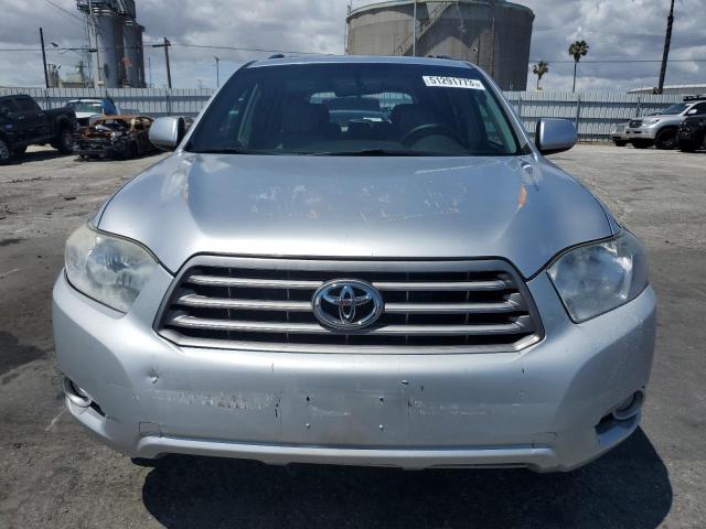 5TDKK3EH3AS011902 - 2010 TOYOTA HIGHLANDER SE SILVER photo 5