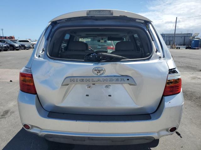 5TDKK3EH3AS011902 - 2010 TOYOTA HIGHLANDER SE SILVER photo 6