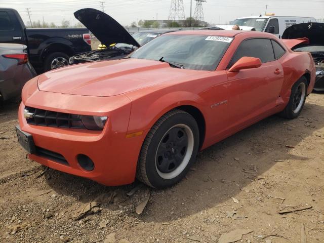 2G1FA1E32D9190422 - 2013 CHEVROLET CAMARO LS ORANGE photo 1