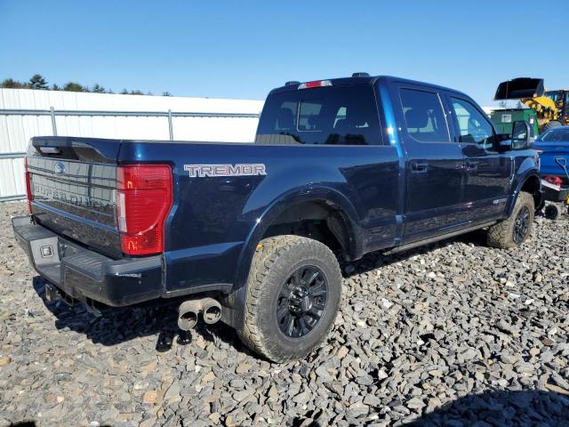 1FT8W2BT8NEF71816 - 2022 FORD F250 SUPER DUTY BLUE photo 3