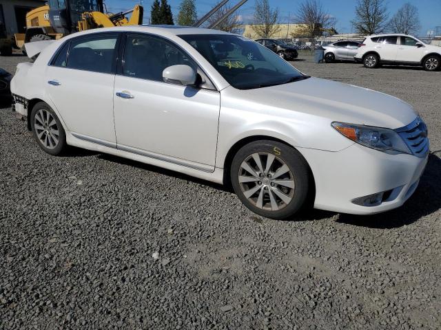 4T1BK3DBXBU428343 - 2011 TOYOTA AVALON BASE 白色 照片 4