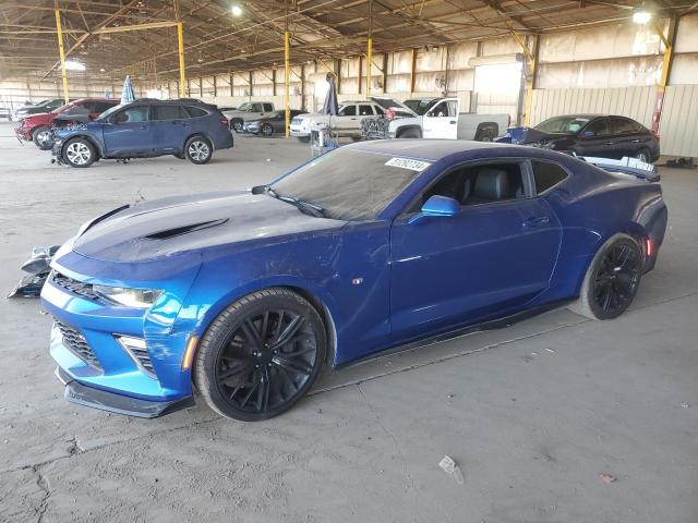 1G1FH1R79H0213462 - 2017 CHEVROLET CAMARO SS BLUE photo 1