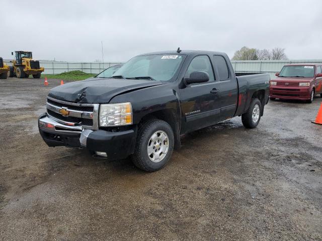 1GCSKSE38AZ199006 - 2010 CHEVROLET SILVERADO K1500 LT BLACK photo 1