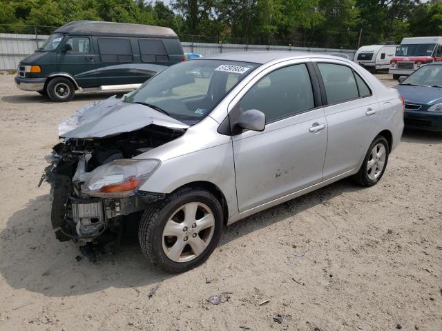 JTDBT923671123981 - 2007 TOYOTA YARIS SILVER photo 1